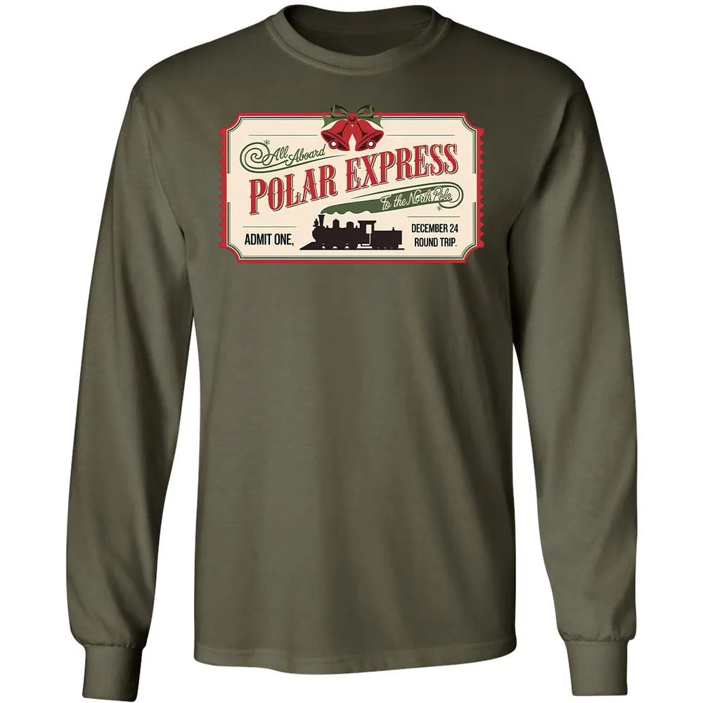Polar Express Ticket - Military Green - 7