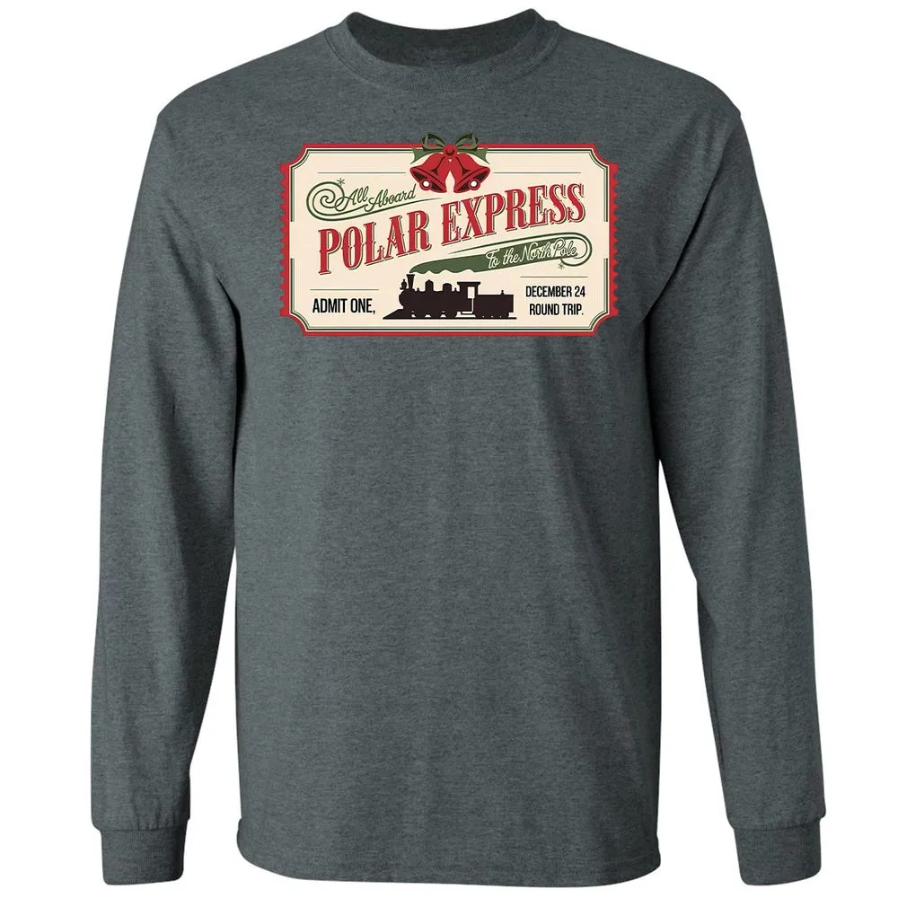 Polar Express Ticket - Dark Heather - 15