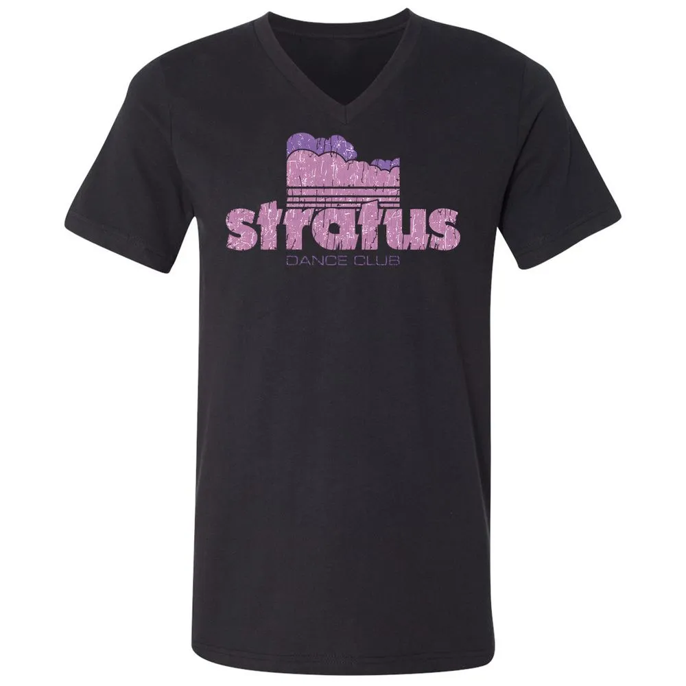 Unisex V-Neck T-Shirt - 8HDRFAG9 - Black - 16