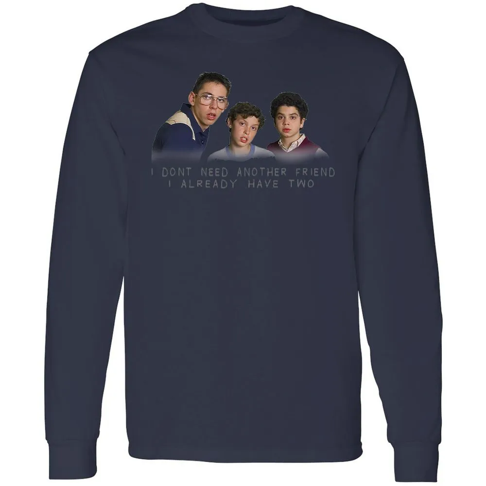 Long Sleeve T-Shirt - 1N4CXAWU - Navy - 12