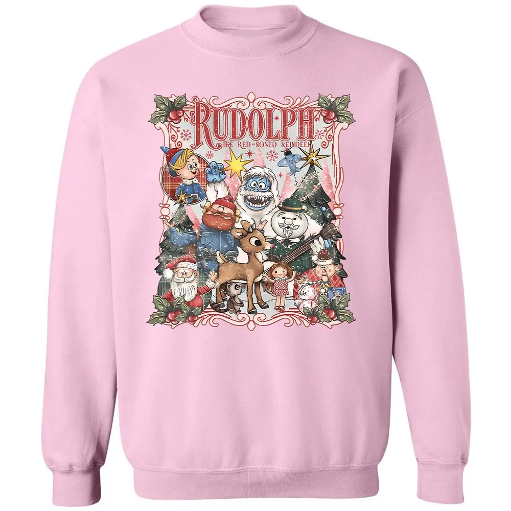Vintage Comedy Cartoon Movie - Light Pink - 3