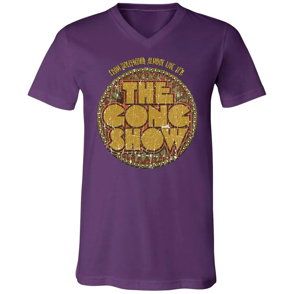 Unisex V-Neck T-Shirt - YTR2B93E - Team Purple - 2