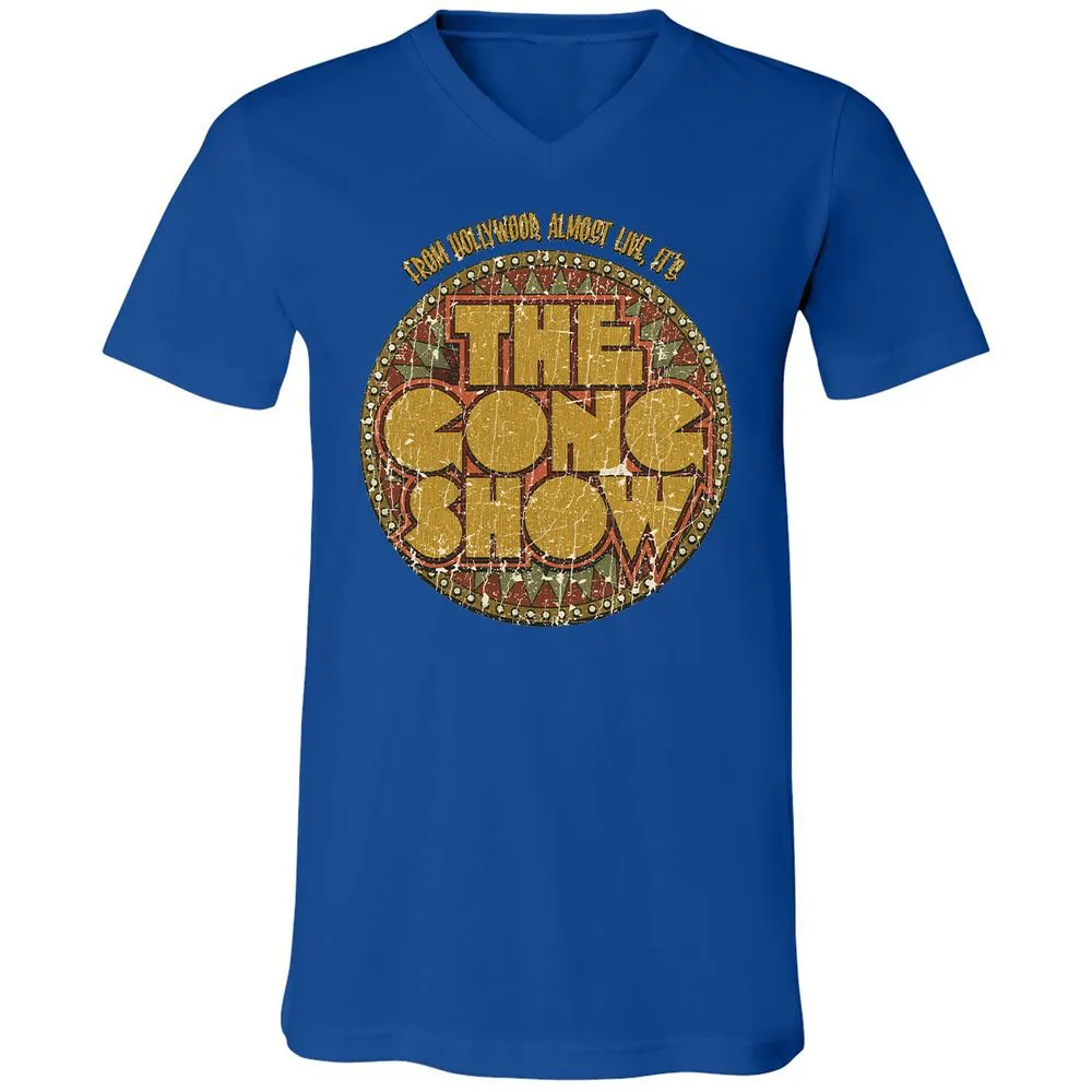 Unisex V-Neck T-Shirt - YTR2B93E - True Royal - 4