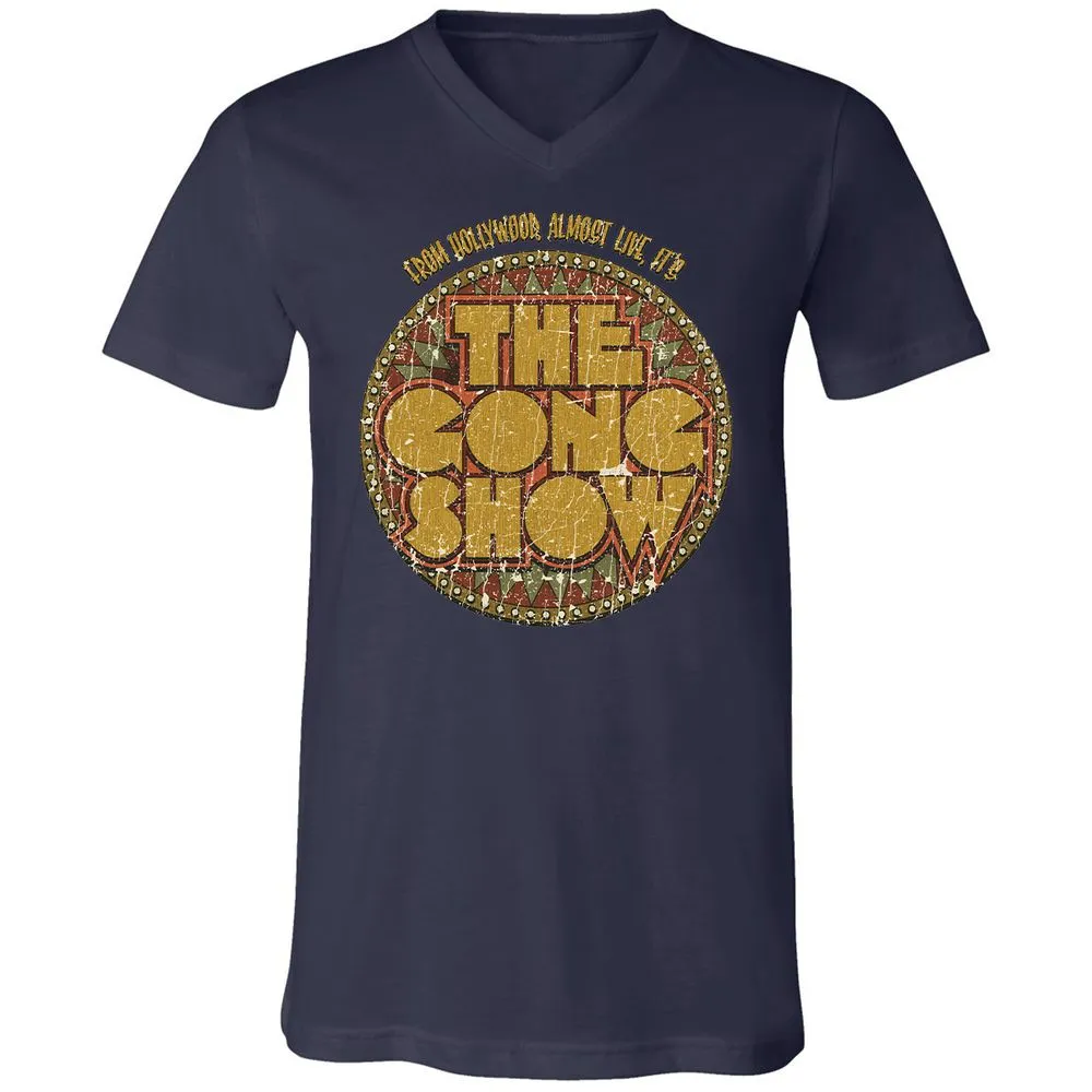 Unisex V-Neck T-Shirt - YTR2B93E - Navy - 9