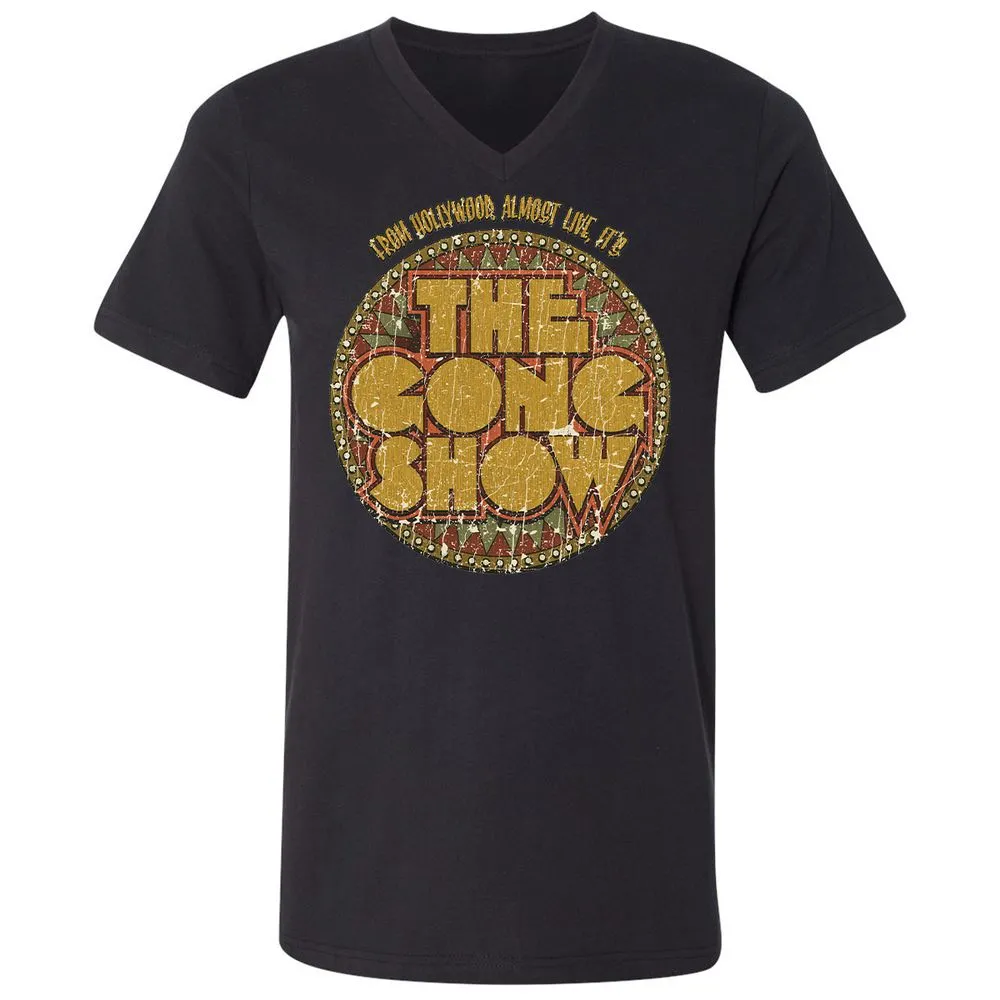 Unisex V-Neck T-Shirt - YTR2B93E - Black - 16
