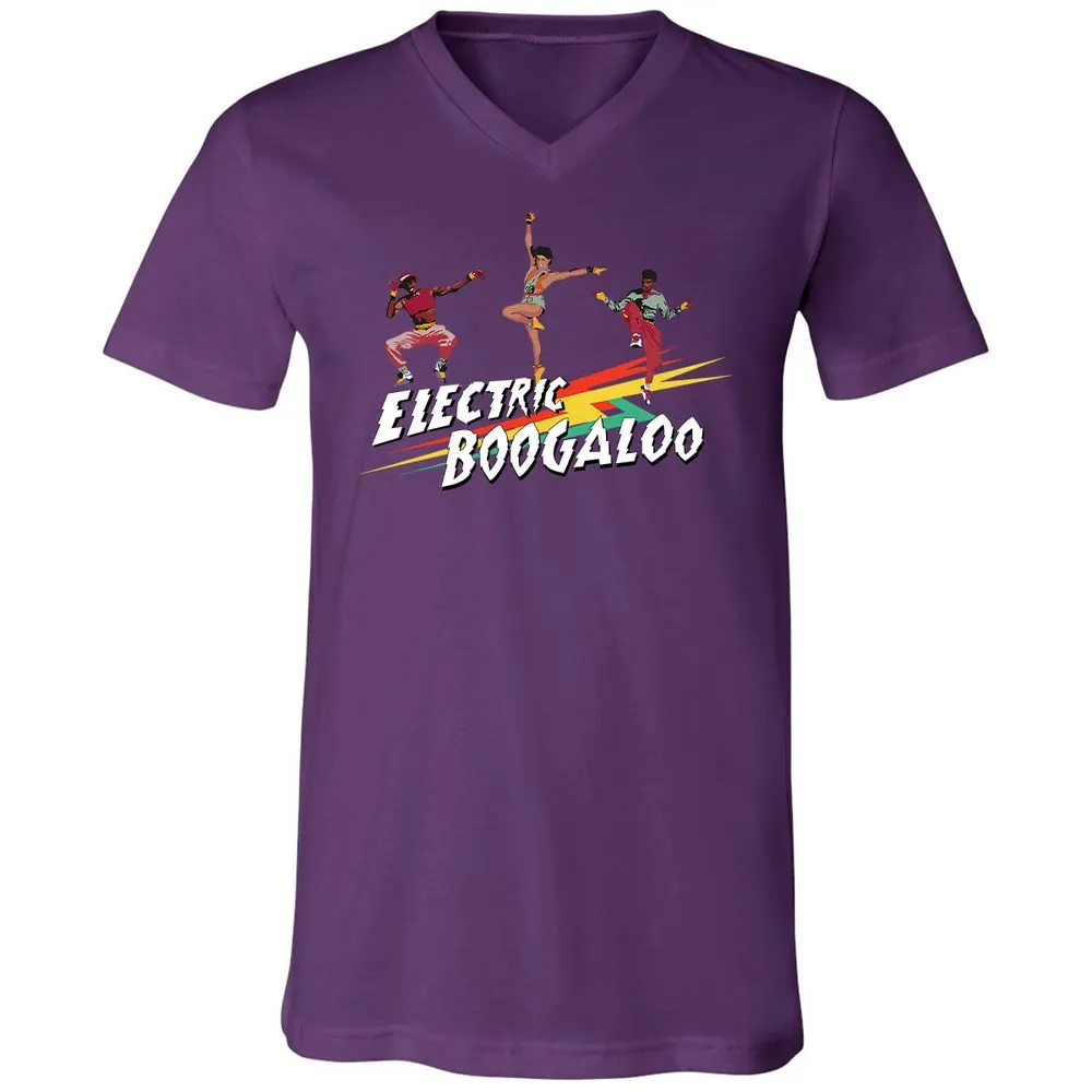 Unisex V-Neck T-Shirt - 1HHD4NQM - Team Purple - 2