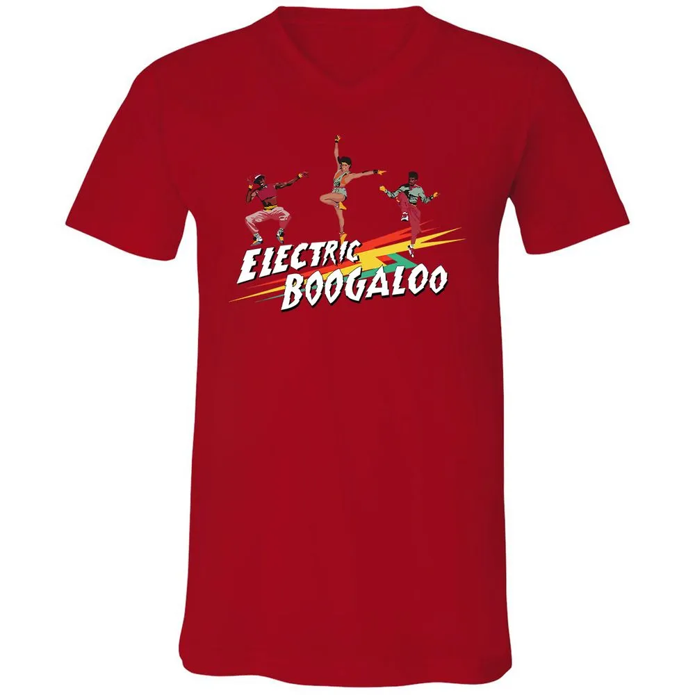 Unisex V-Neck T-Shirt - 1HHD4NQM - Red - 3