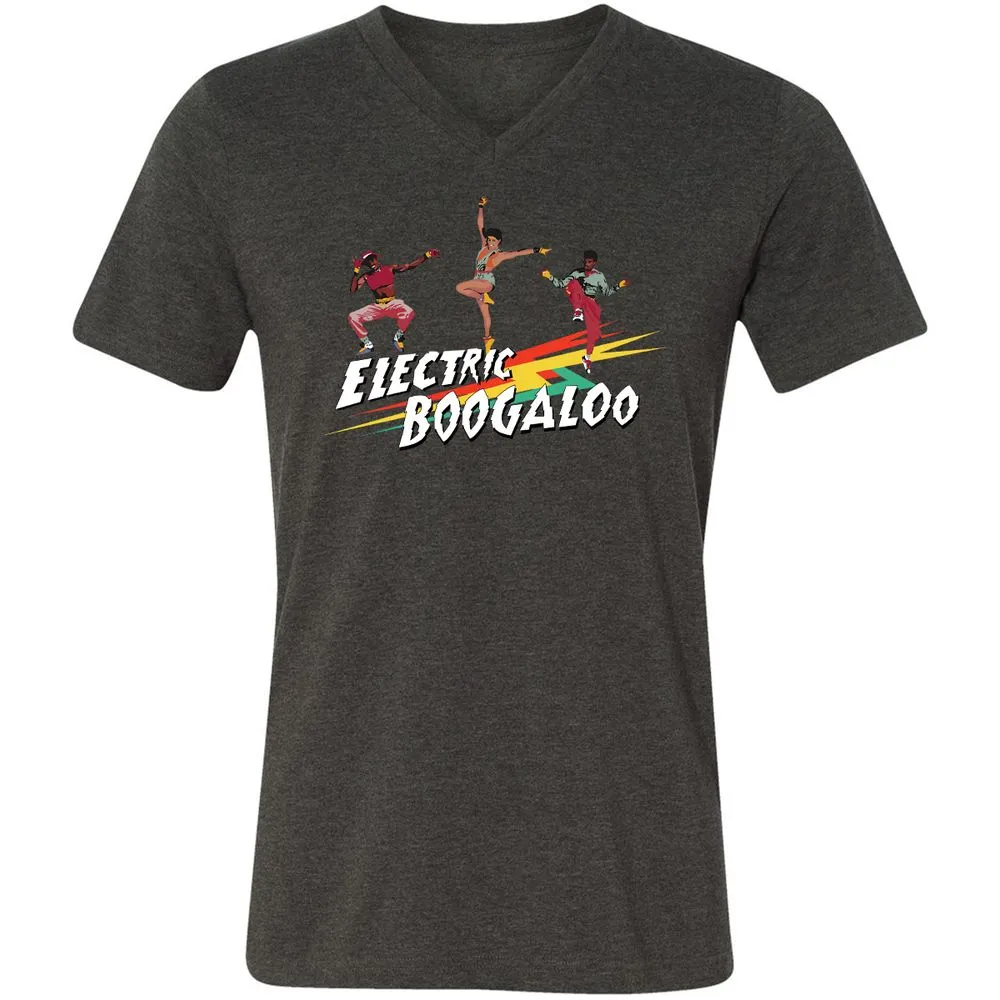 Unisex V-Neck T-Shirt - 1HHD4NQM - Dark Grey Heather - 8