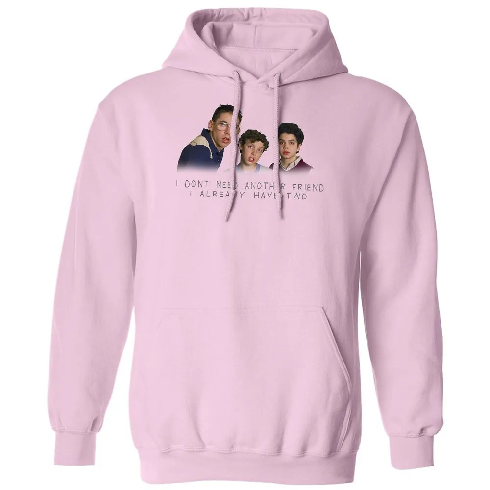 Classic Unisex Hoodie - X4AAV4J6 - Light Pink - 3