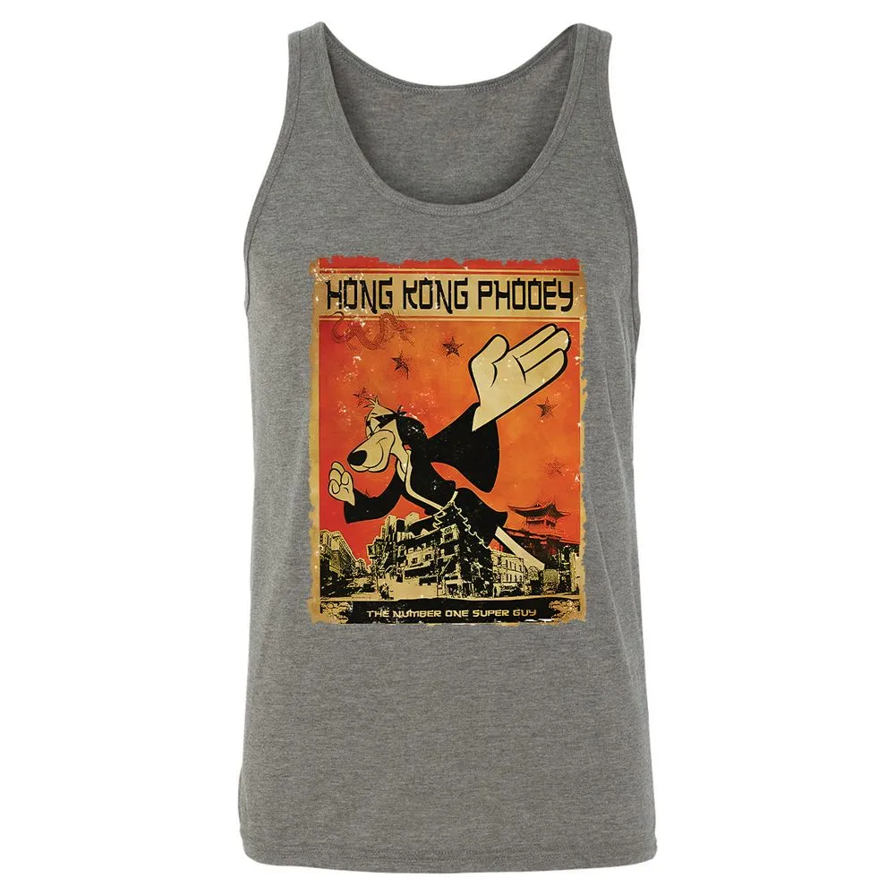 Unisex Jersey Tank - AMCEH7AV - Grey Triblend - 2
