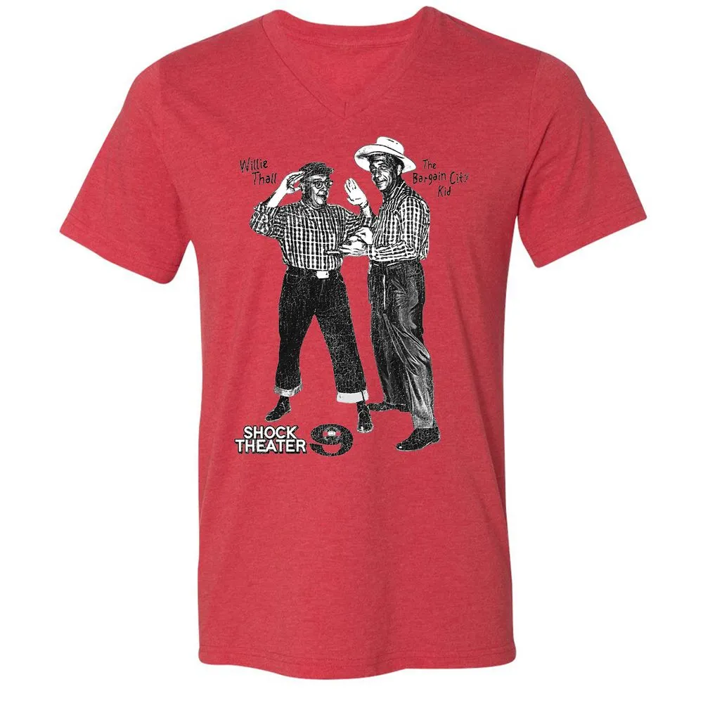 The Bargain City Kid and Willie Thall - Heather Red - 5