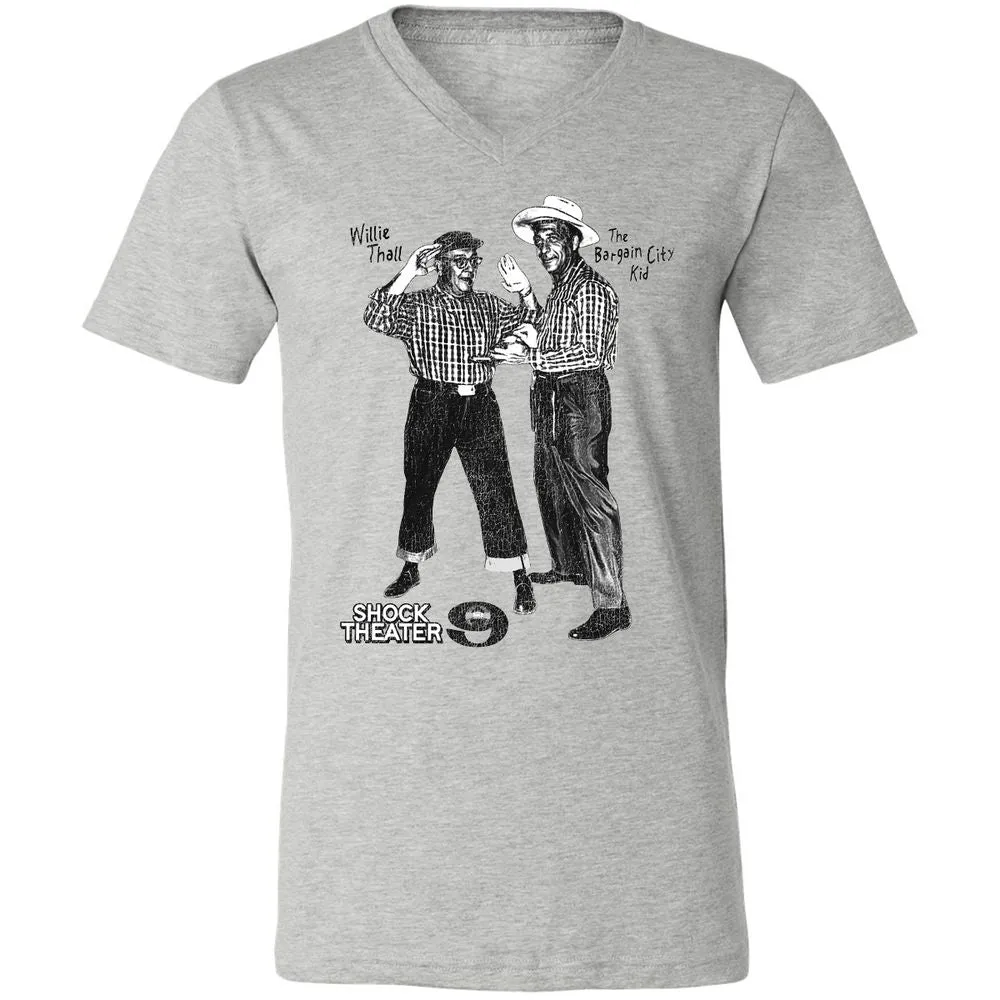 The Bargain City Kid and Willie Thall - Athletic Heather - 7