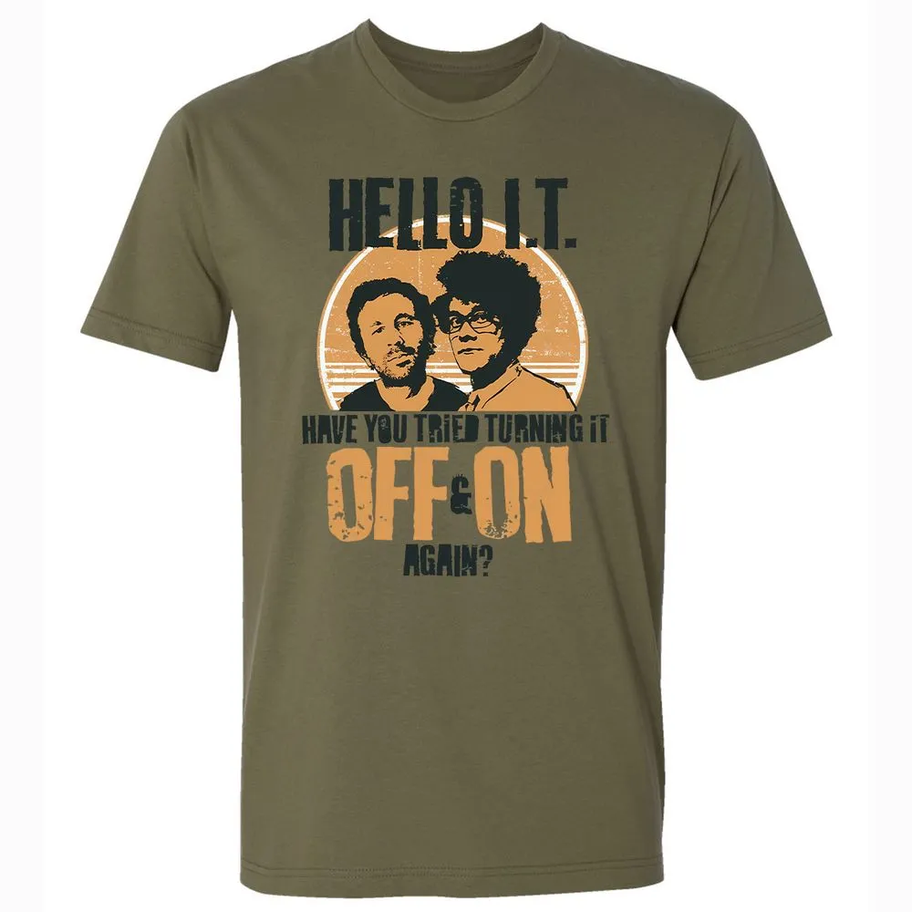 Have You Tried Turning It Off & On Again - Military Green - 5