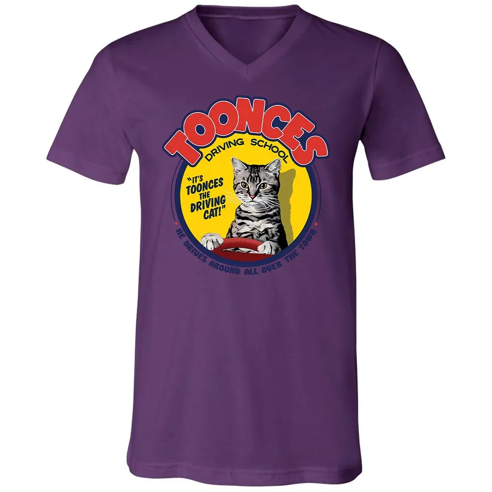 Unisex V-Neck T-Shirt - K1ULC959 - Team Purple - 2
