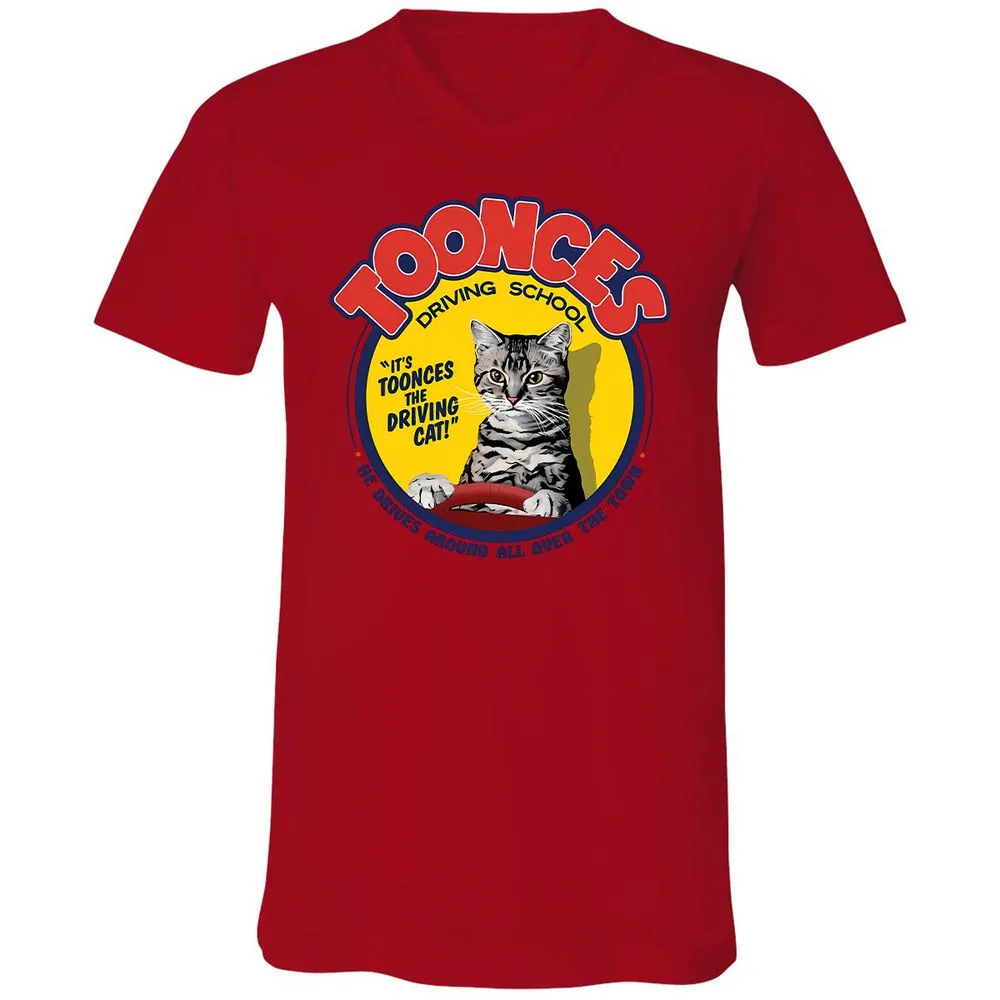 Unisex V-Neck T-Shirt - K1ULC959 - Red - 3