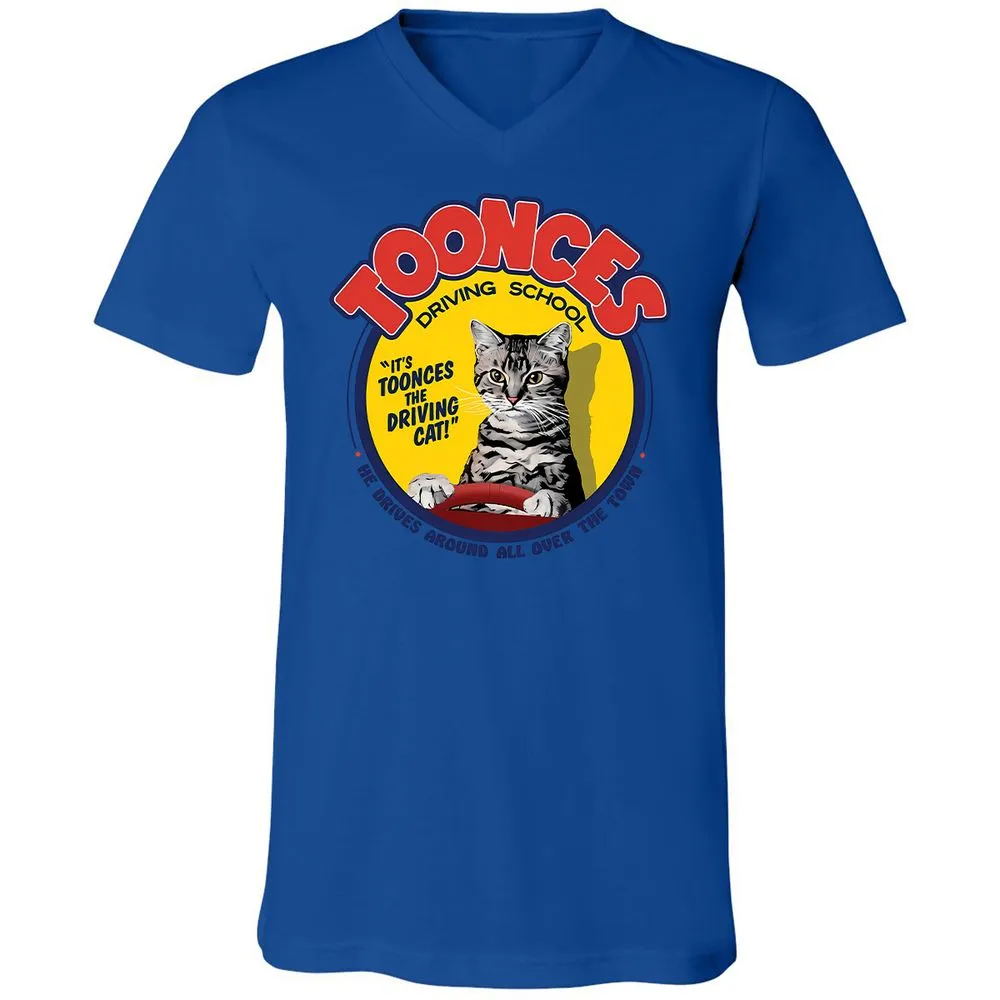 Unisex V-Neck T-Shirt - K1ULC959 - True Royal - 4