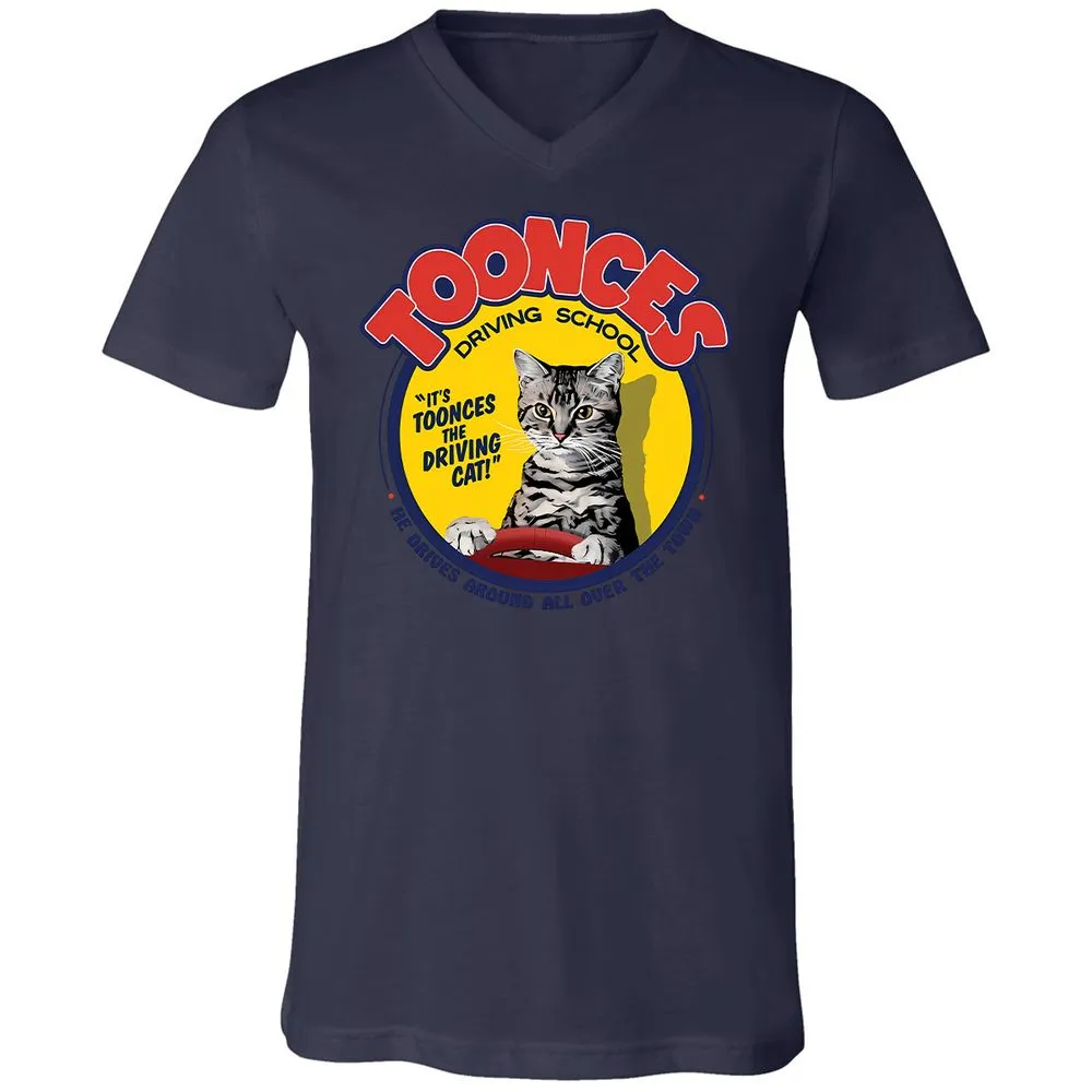 Unisex V-Neck T-Shirt - K1ULC959 - Navy - 9