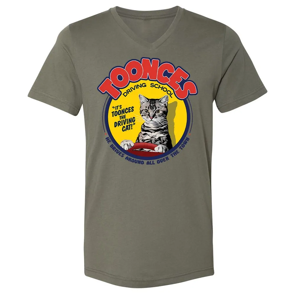 Unisex V-Neck T-Shirt - K1ULC959 - Military Green - 10