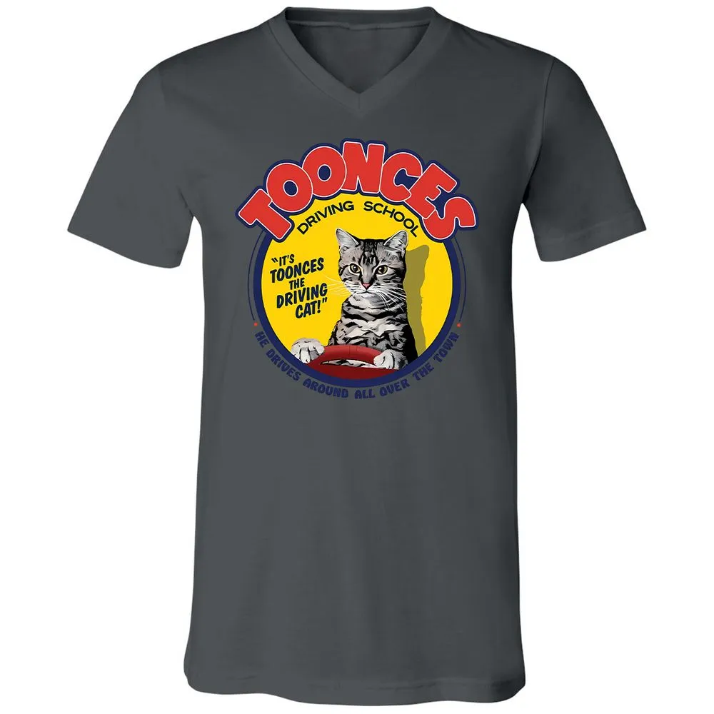 Unisex V-Neck T-Shirt - K1ULC959 - Asphalt - 12
