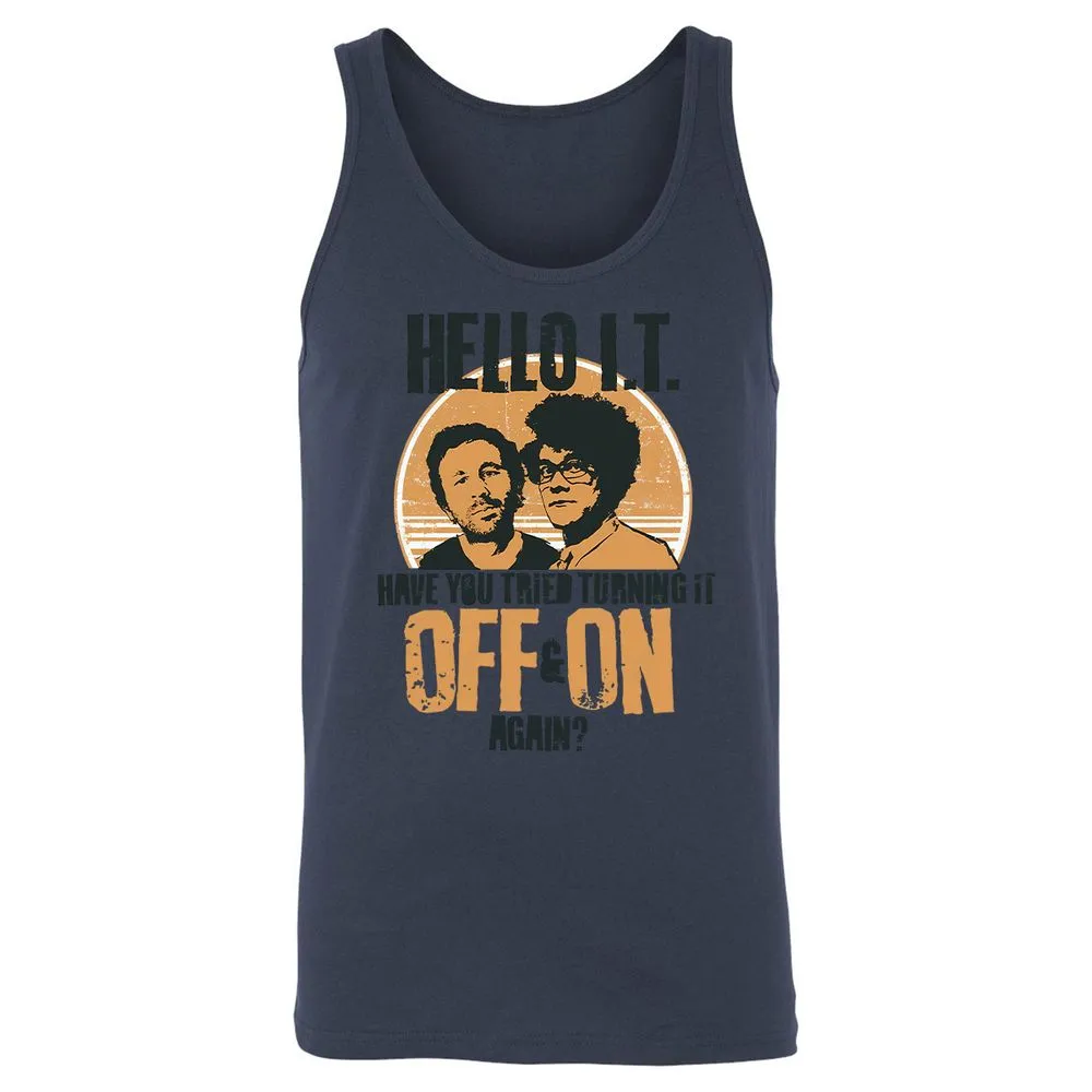 Have You Tried Turning It Off & On Again - Navy - 8