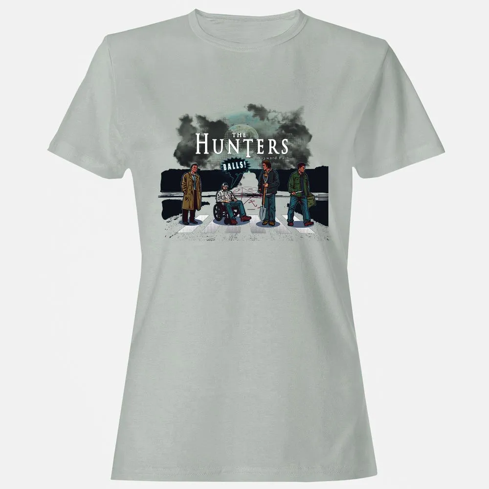 Women's T-Shirt - E6RH3PVZ - Ash - 2