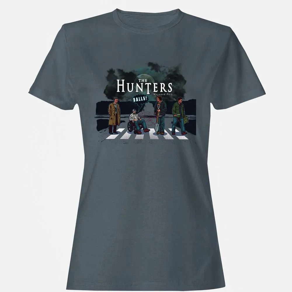 Women's T-Shirt - E6RH3PVZ - Charcoal - 3