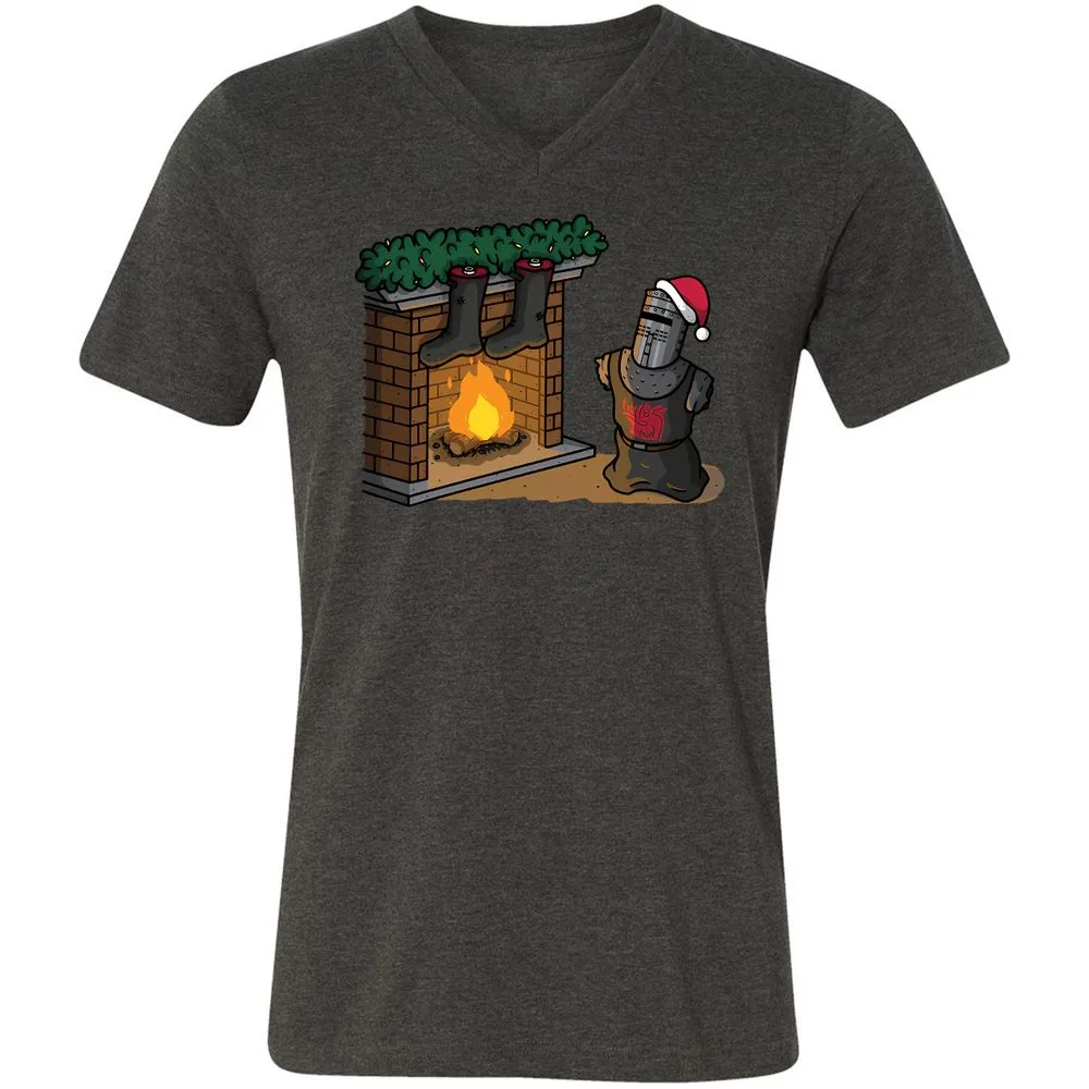 Black Knight Christmas - Dark Grey Heather - 8
