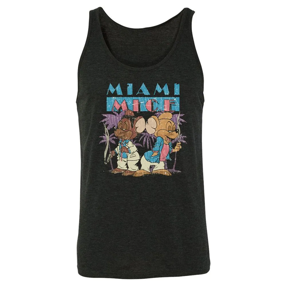 Unisex Jersey Tank - HNREZE1F - Charcoal Black Triblend - 5