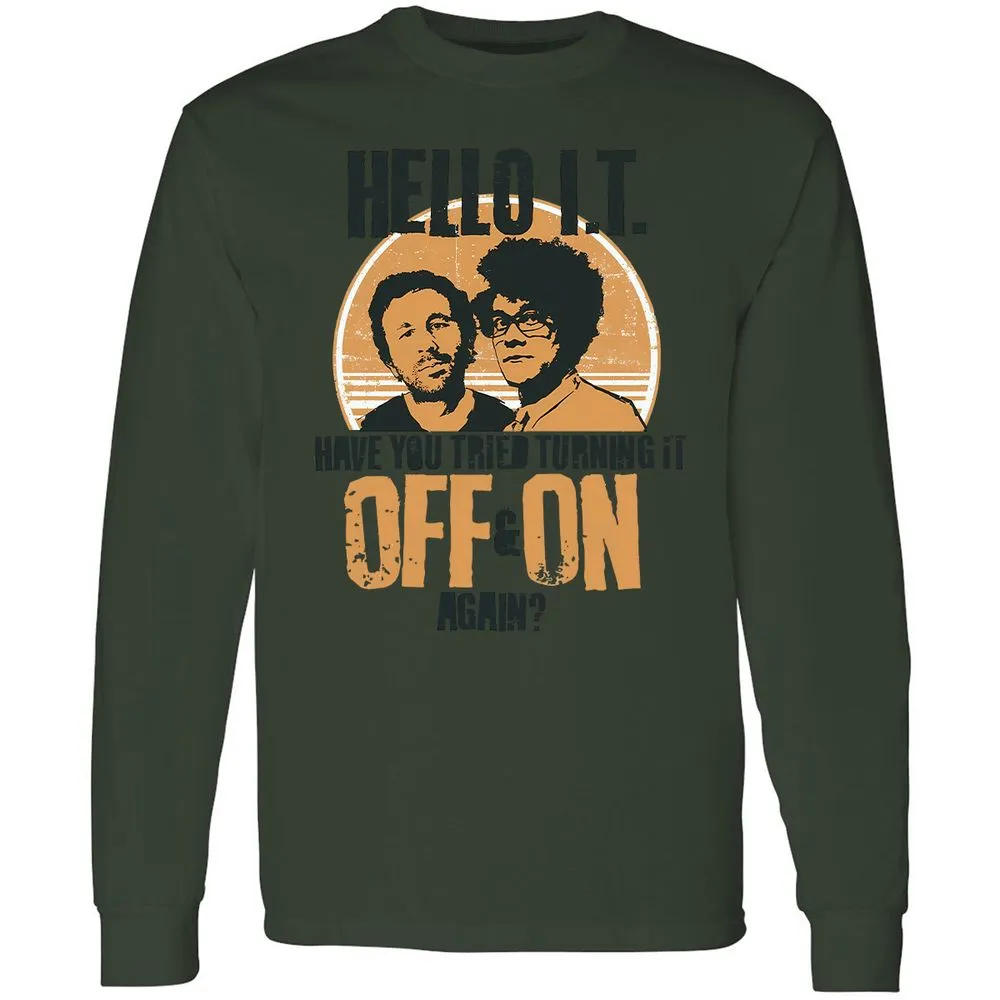 Have You Tried Turning It Off & On Again - Forest Green - 8