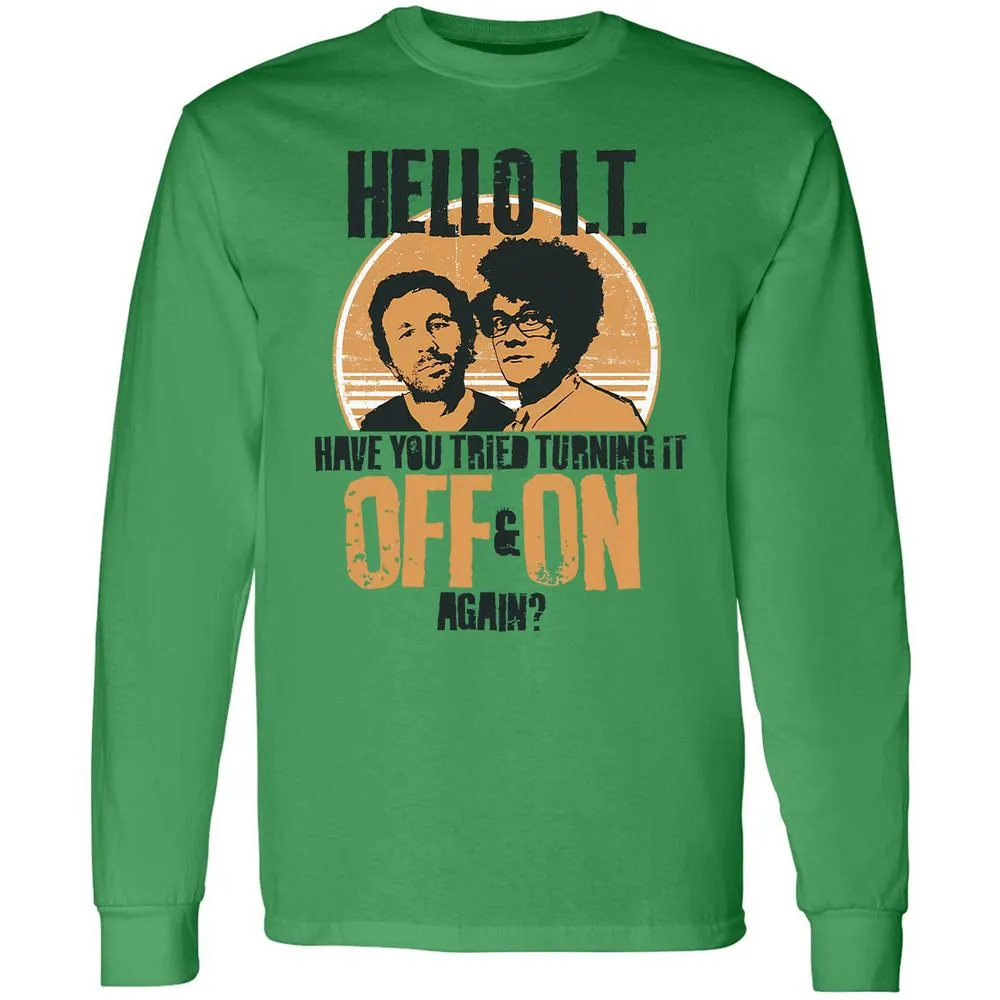Have You Tried Turning It Off & On Again - Irish Green - 10