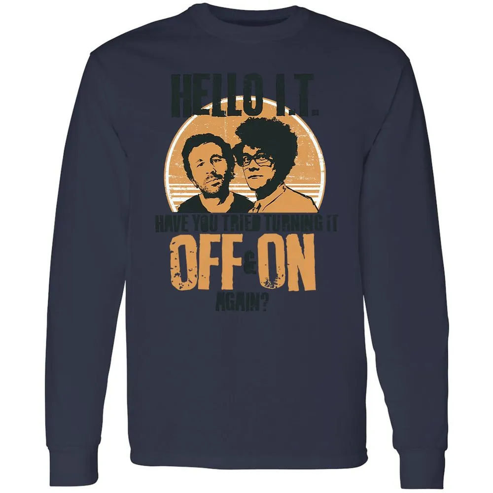 Have You Tried Turning It Off & On Again - Navy - 12