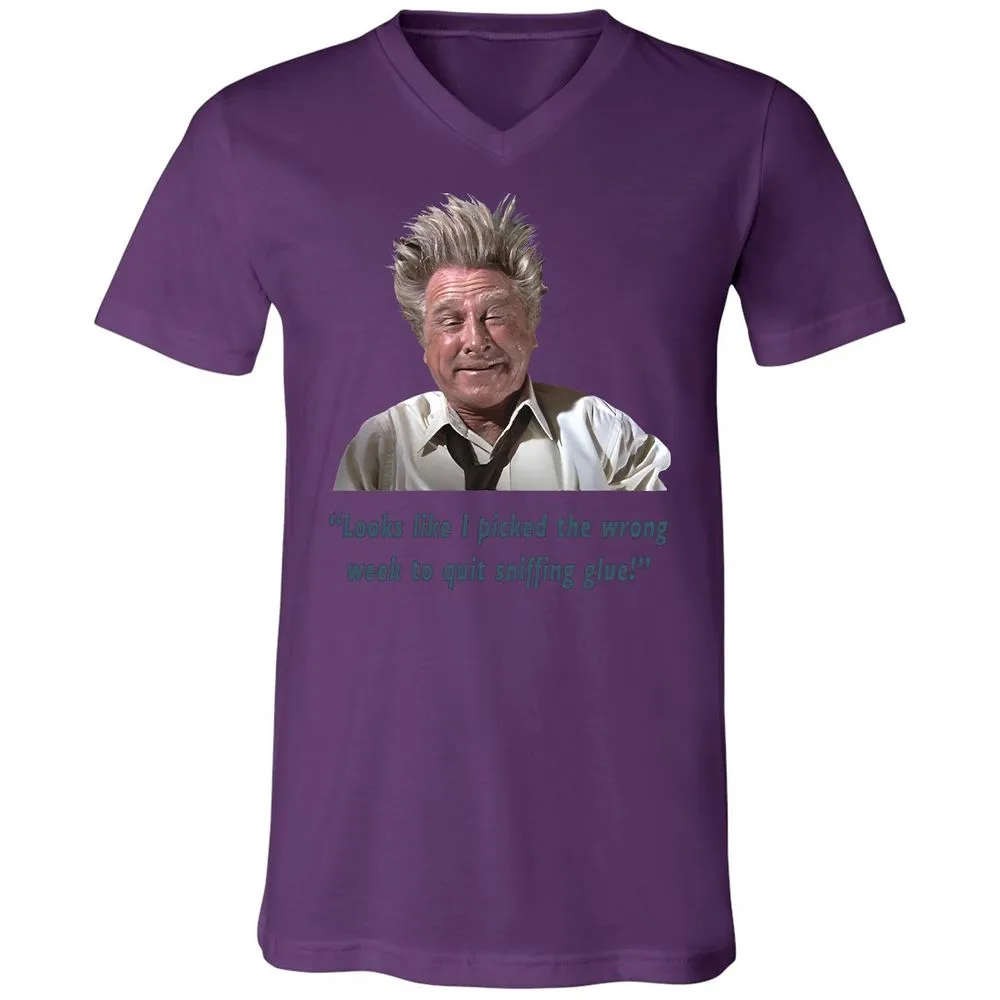 Unisex V-Neck T-Shirt - 9L5GCGLM - Team Purple - 2