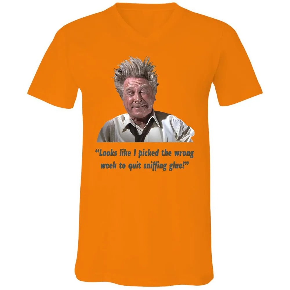 Unisex V-Neck T-Shirt - 9L5GCGLM - Orange - 11