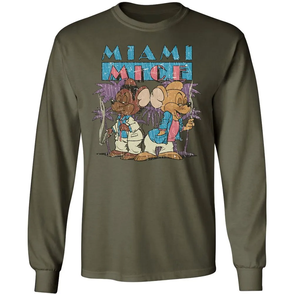 Long Sleeve T-Shirt - 7FEKQFJ3 - Military Green - 7