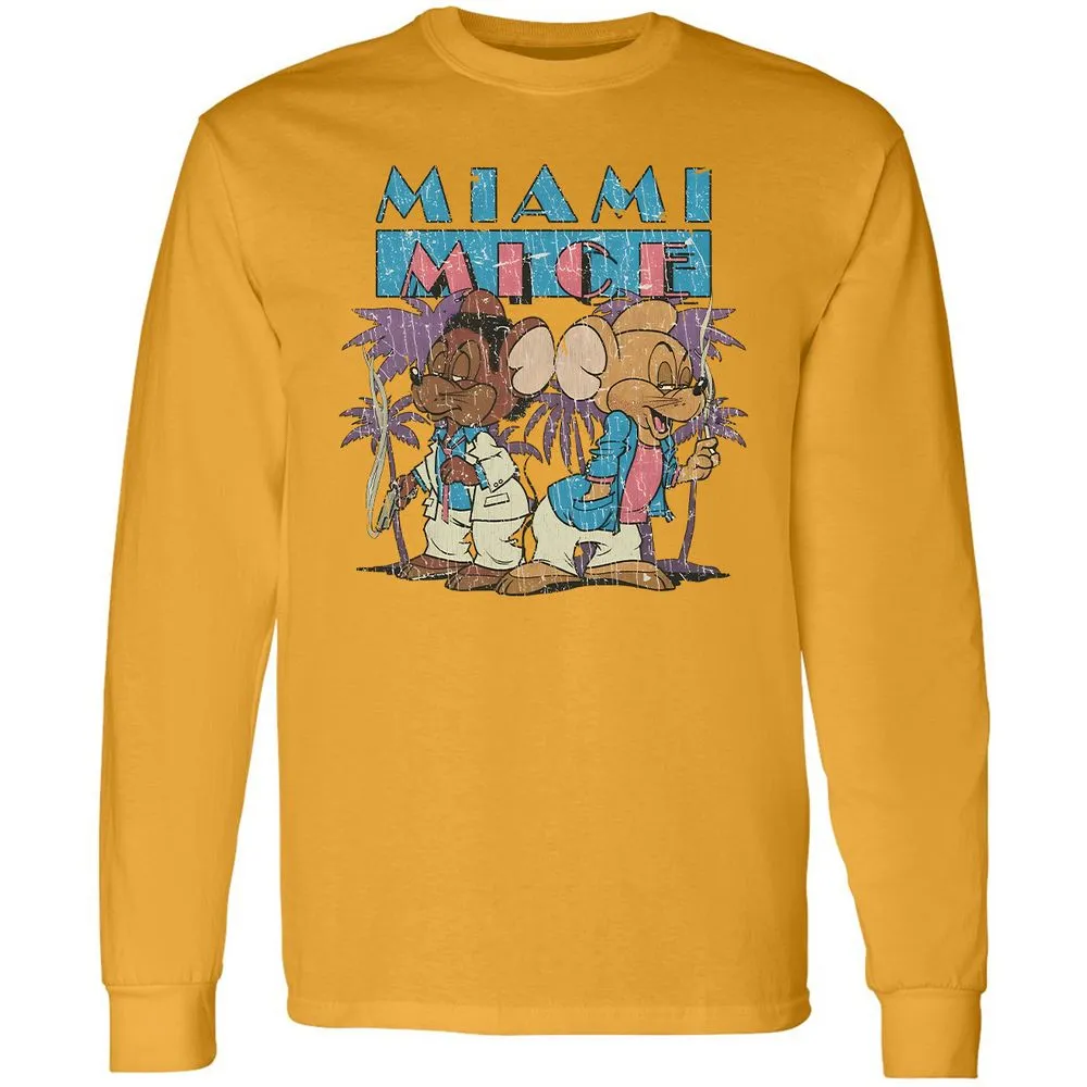 Long Sleeve T-Shirt - 7FEKQFJ3 - Gold - 9