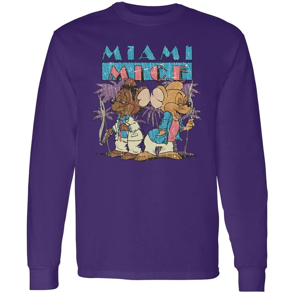 Long Sleeve T-Shirt - 7FEKQFJ3 - Purple - 13
