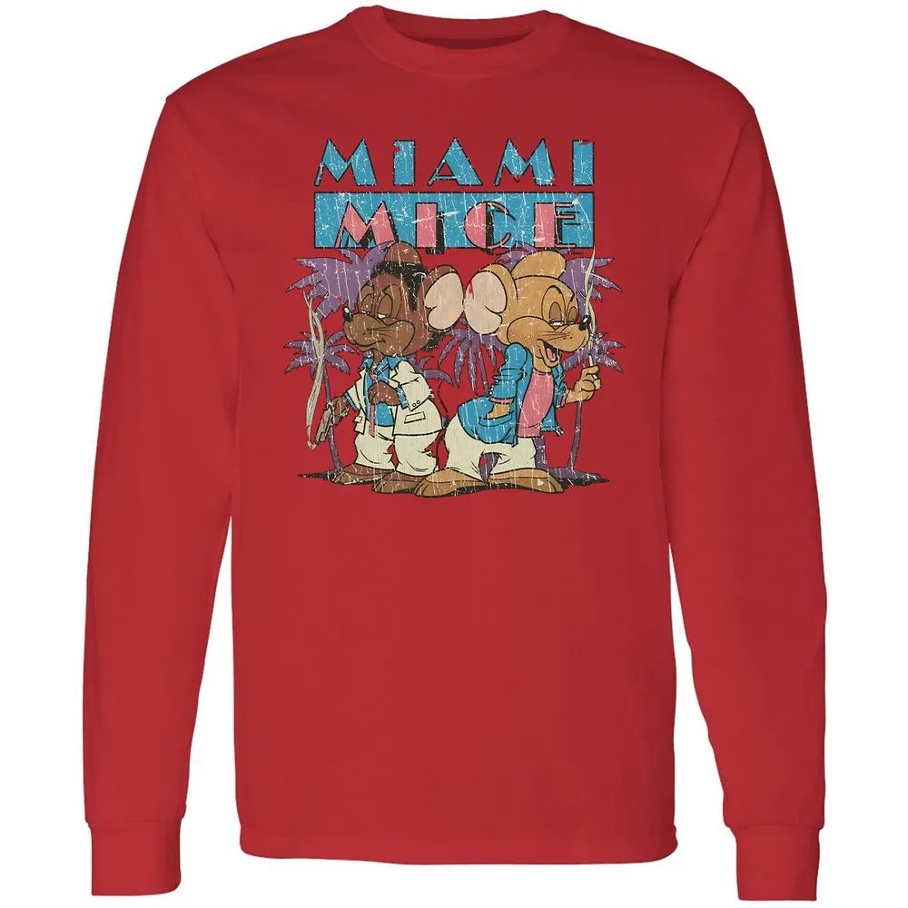 Long Sleeve T-Shirt - 7FEKQFJ3 - Red - 14