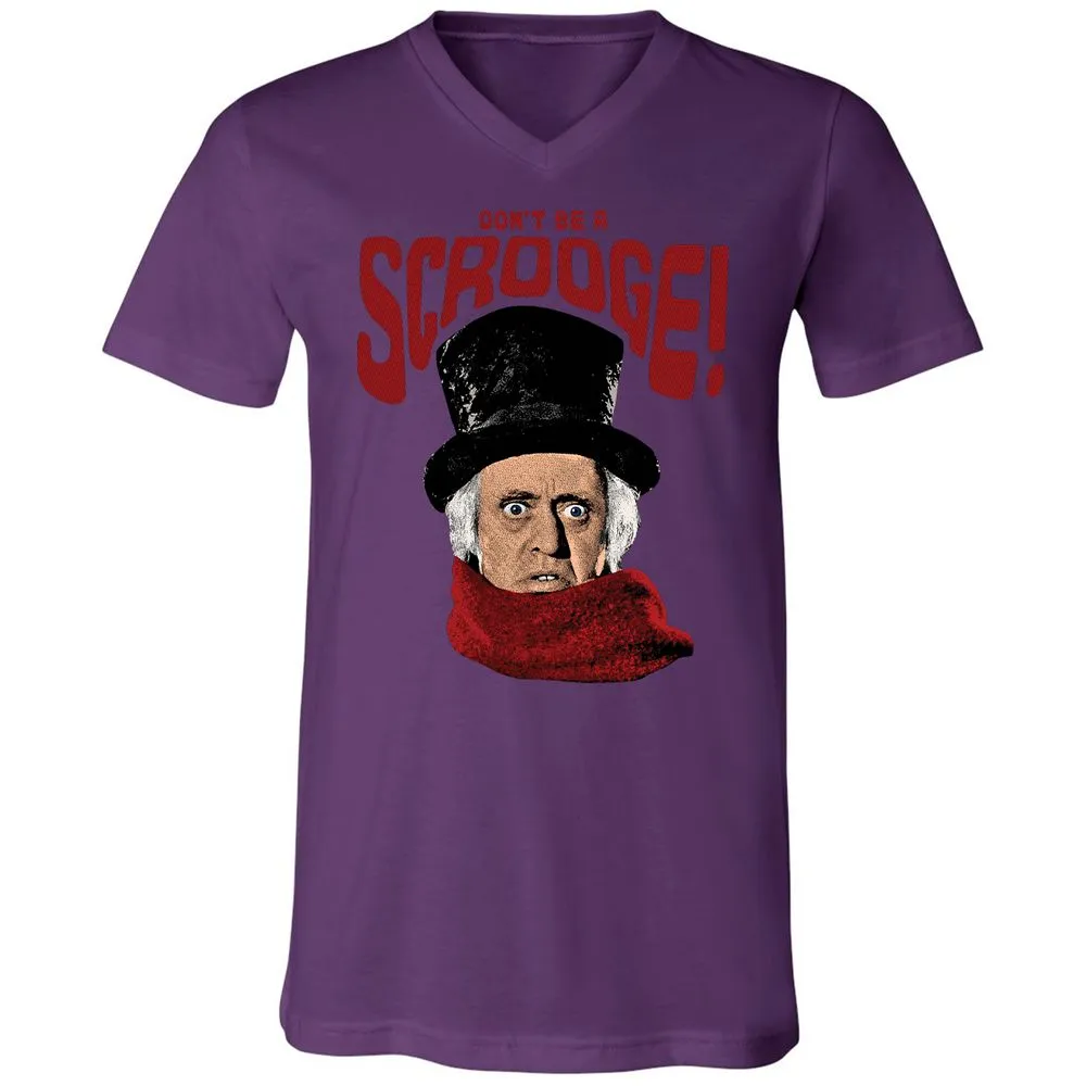 Unisex V-Neck T-Shirt - ZGYCX9JE - Team Purple - 2