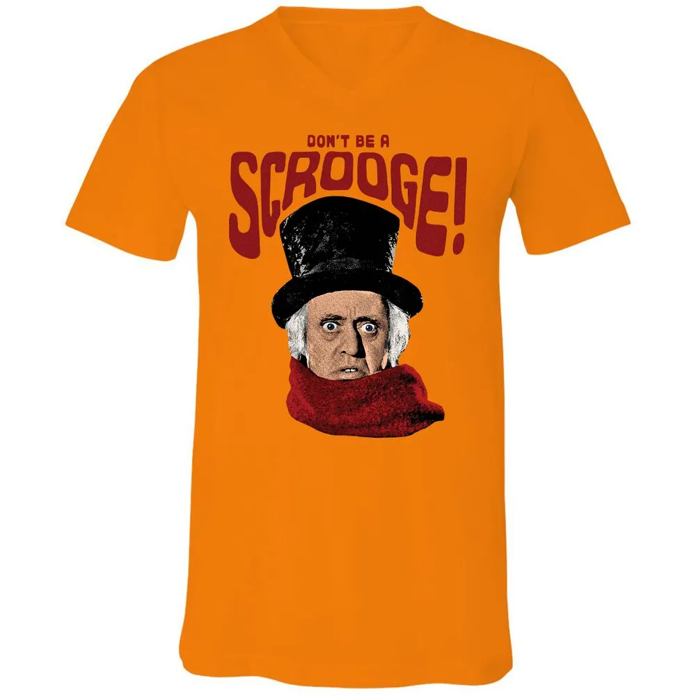 Unisex V-Neck T-Shirt - ZGYCX9JE - Orange - 11