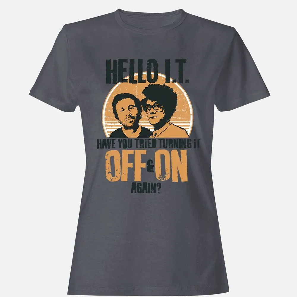 Have You Tried Turning It Off & On Again - Dark Heather - 5
