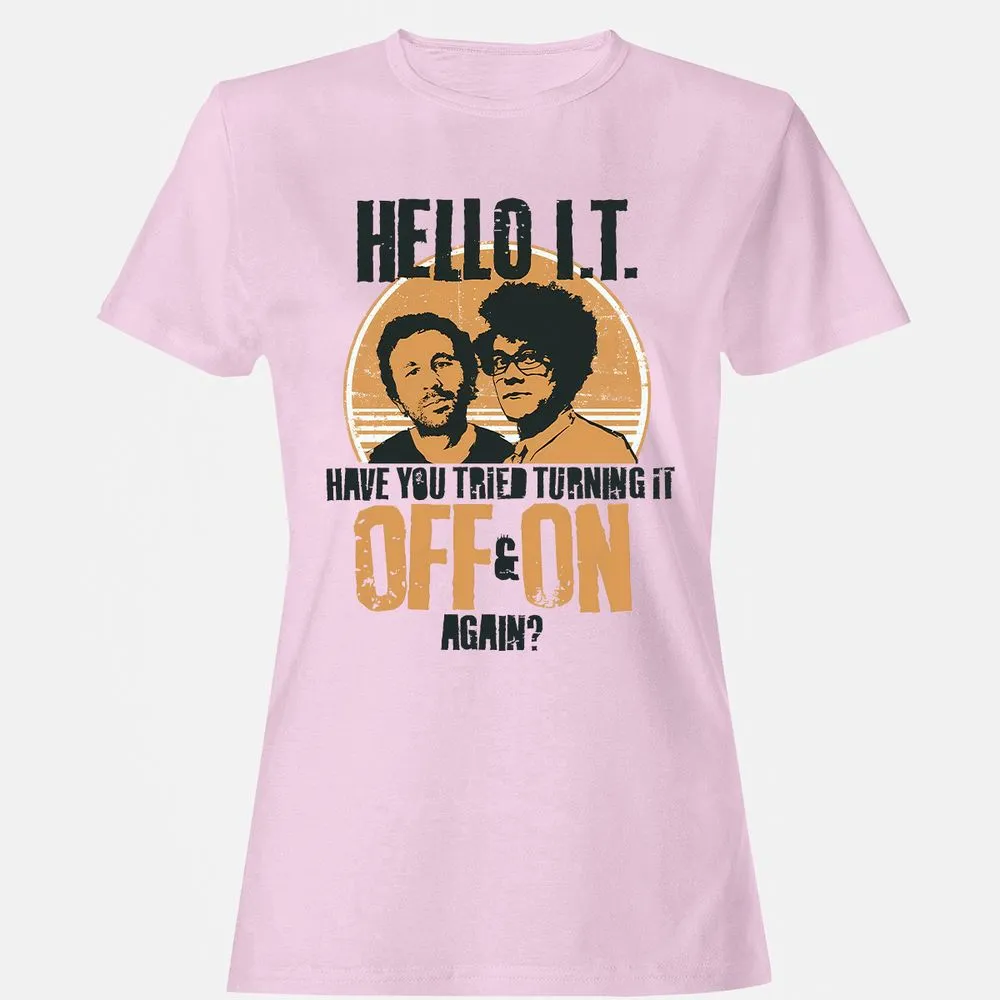 Have You Tried Turning It Off & On Again - Light Pink - 9