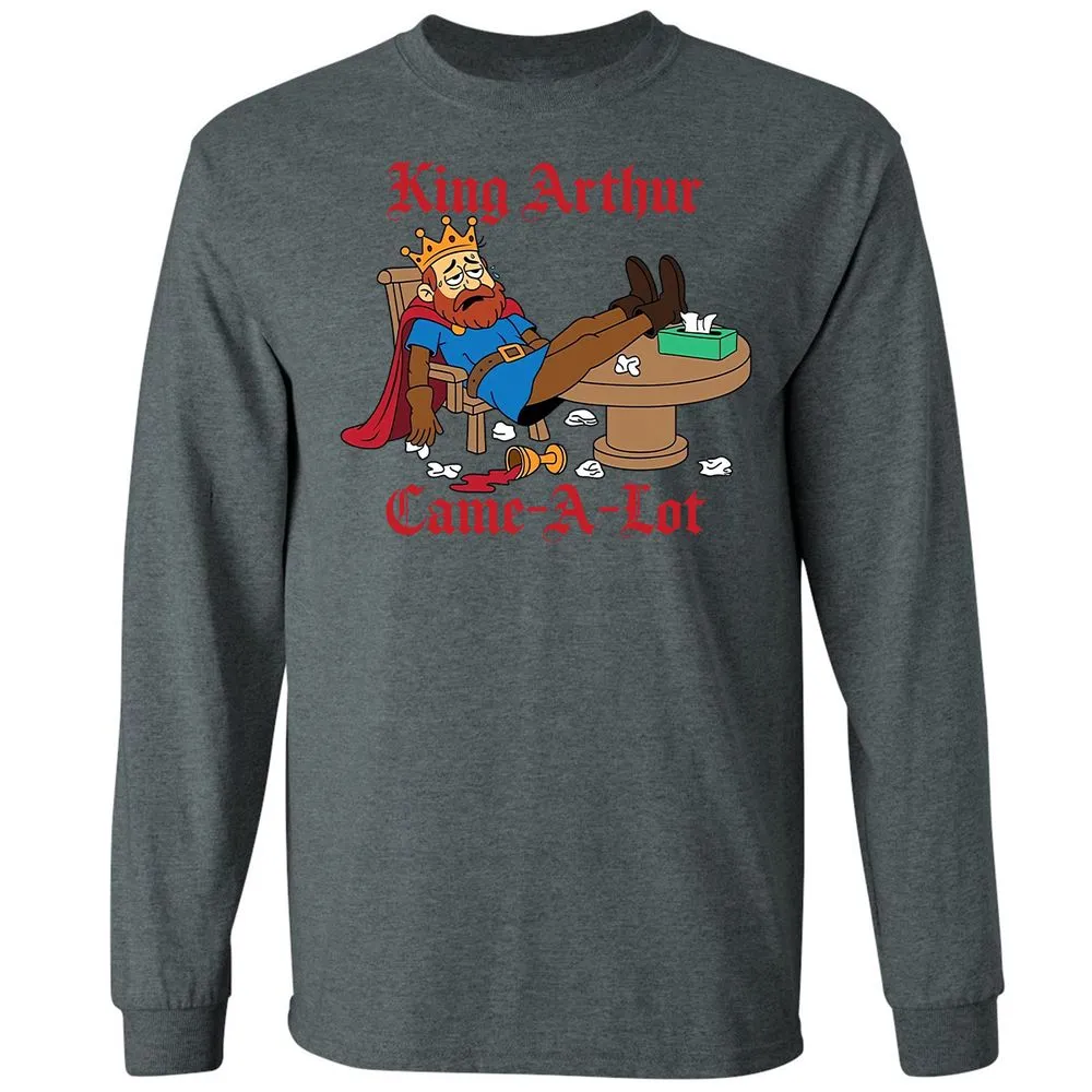 Arthur Came A Lot - Dark Heather - 15