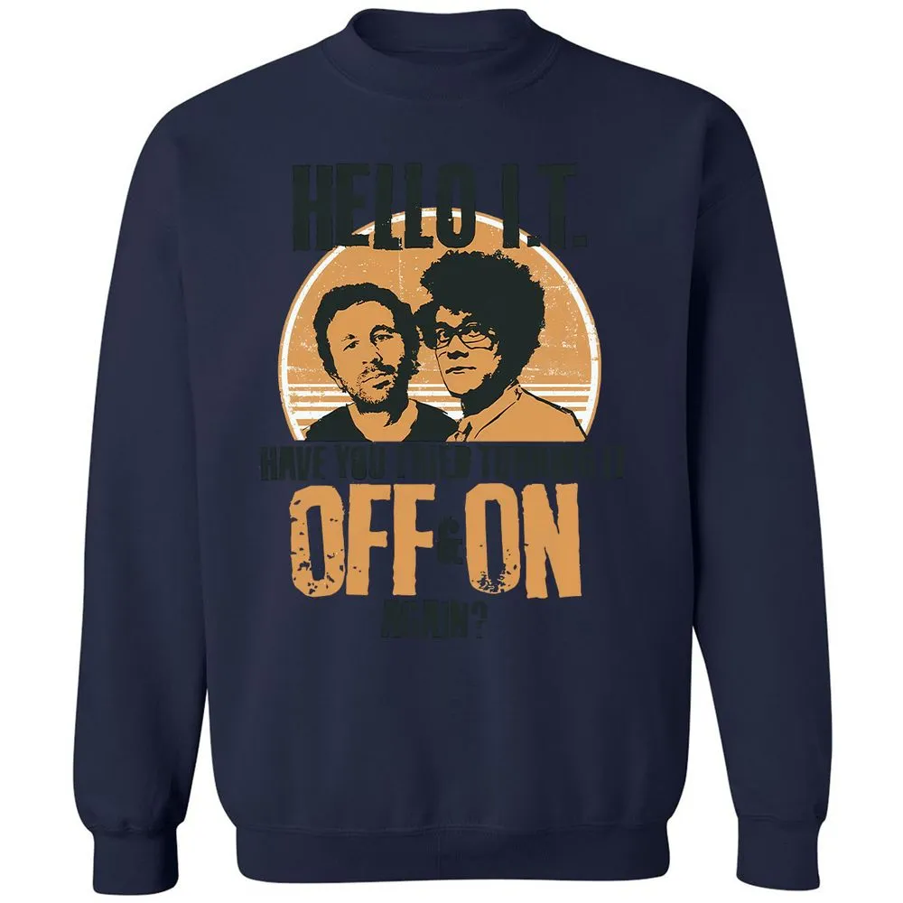 Have You Tried Turning It Off & On Again - Navy - 8