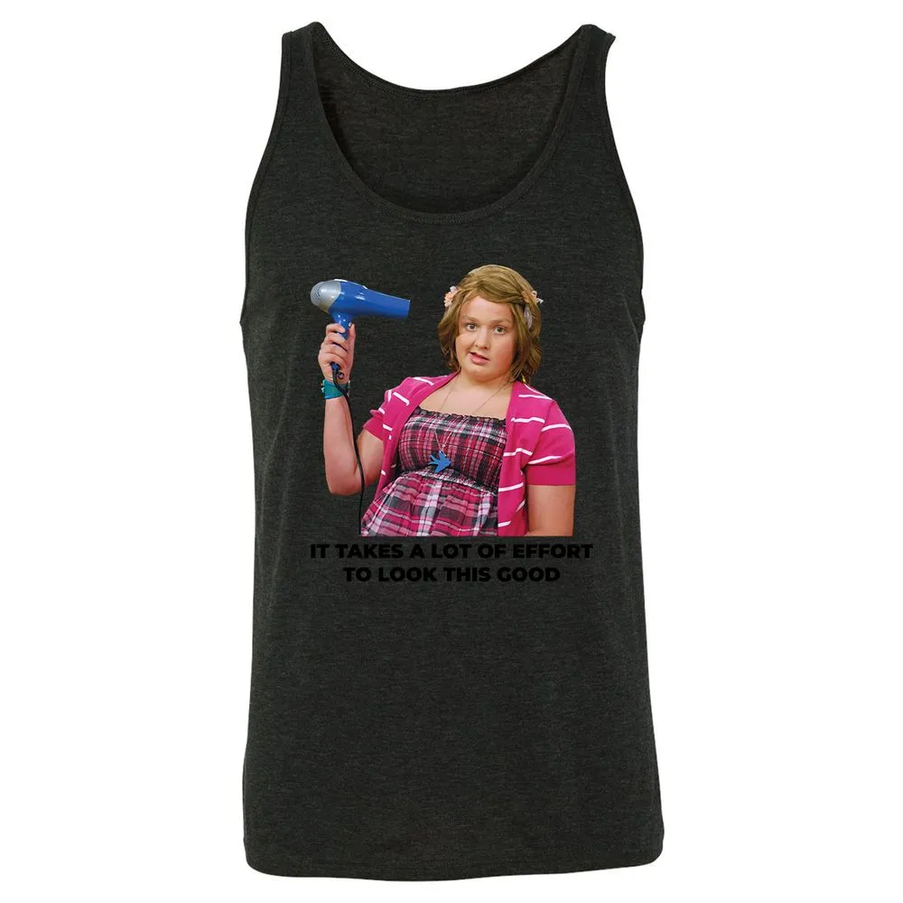 Unisex Jersey Tank - 1U1YZ46R - Charcoal Black Triblend - 5