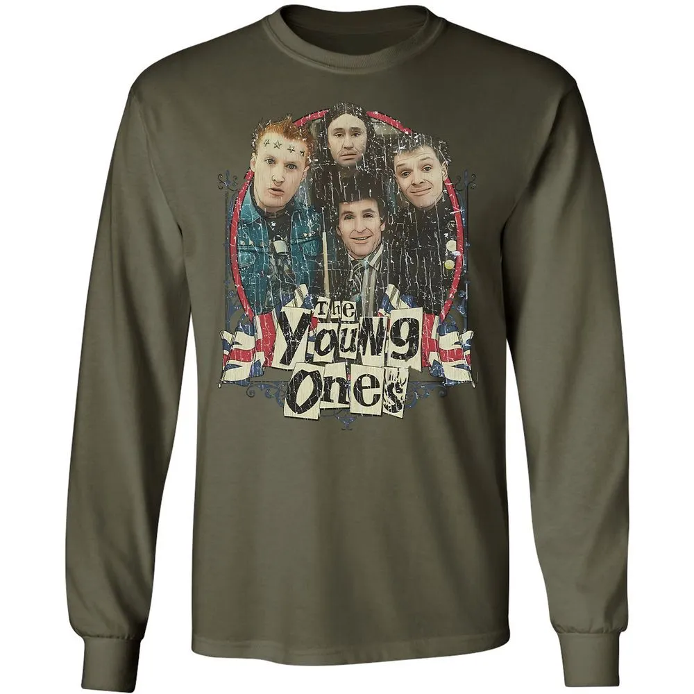 Long Sleeve T-Shirt - 6HBFT6YX - Military Green - 7