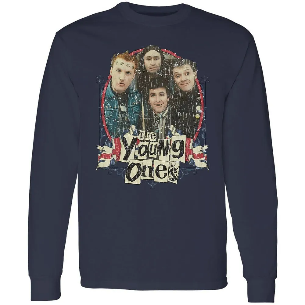 Long Sleeve T-Shirt - 6HBFT6YX - Navy - 12