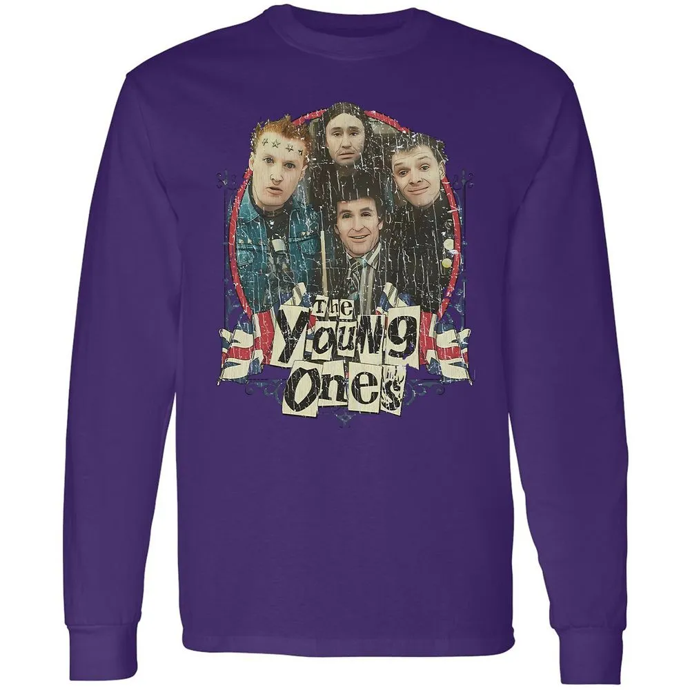 Long Sleeve T-Shirt - 6HBFT6YX - Purple - 13