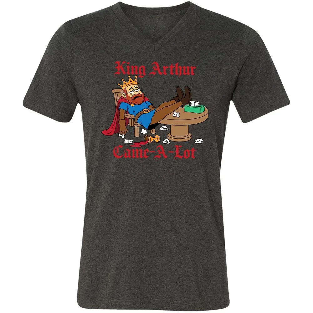 Arthur Came A Lot - Dark Grey Heather - 8