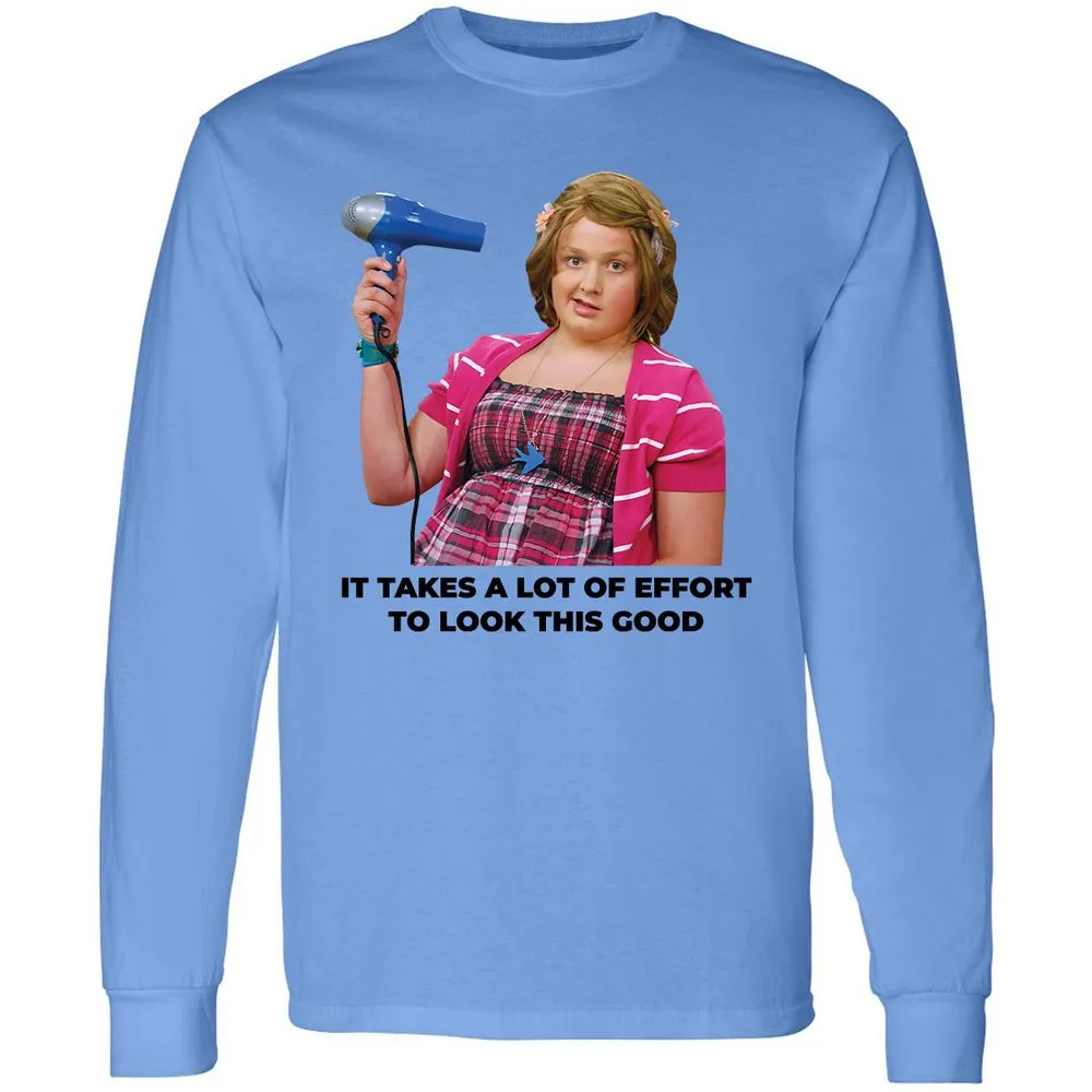 Long Sleeve T-Shirt - DTKSH2X6 - Carolina Blue - 2