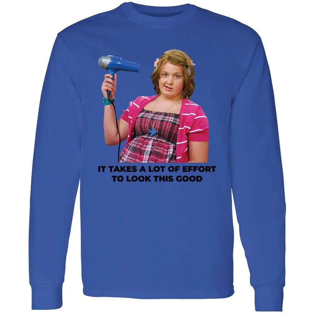 Long Sleeve T-Shirt - DTKSH2X6 - Royal - 4